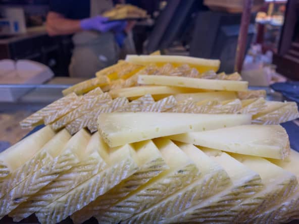 Tranches de manchego