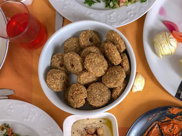 Falafels et autres mezzés