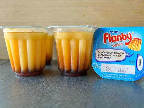 Pots de Flamby face et dessus