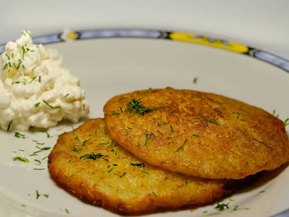Galettes de pommes de terre