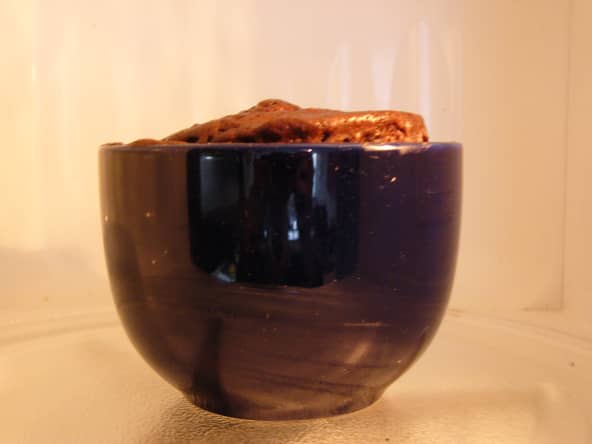 Mug cake au chocolat
