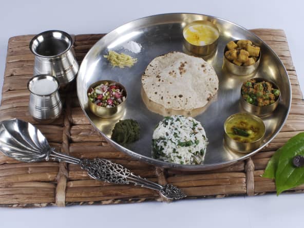 Plateau repas ayurvédique