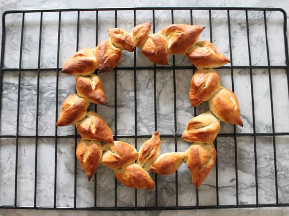 Pain couronne en épis