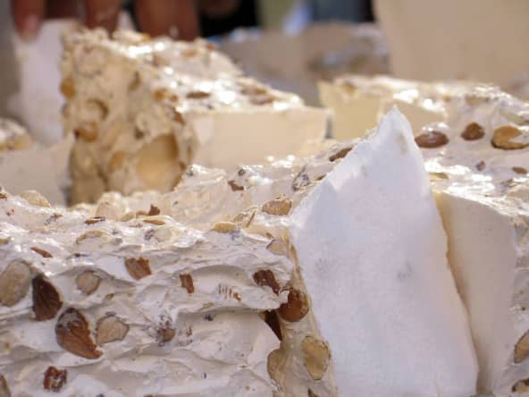 Morceaux de nougat