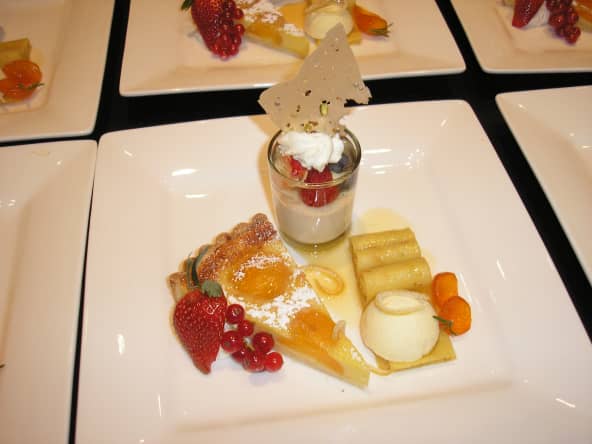 Clafoutis aux abricots et autres mignardises