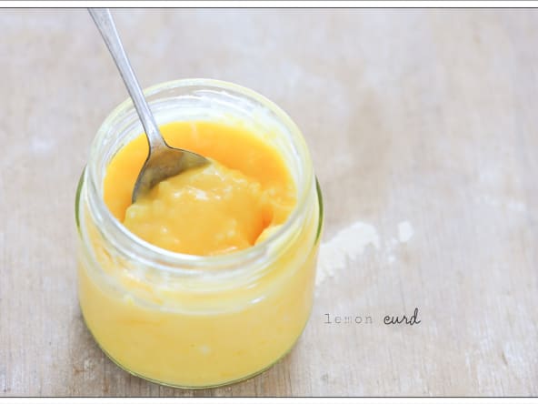 Pot de lemon curd