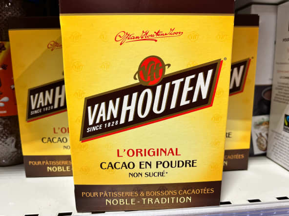 Boîte de Van Houten sur rayonnage