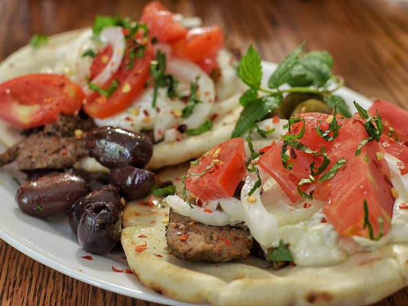 Gyros sur pain pita