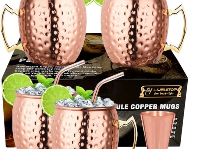 Ensemble de 4 verres à Moscow Mule