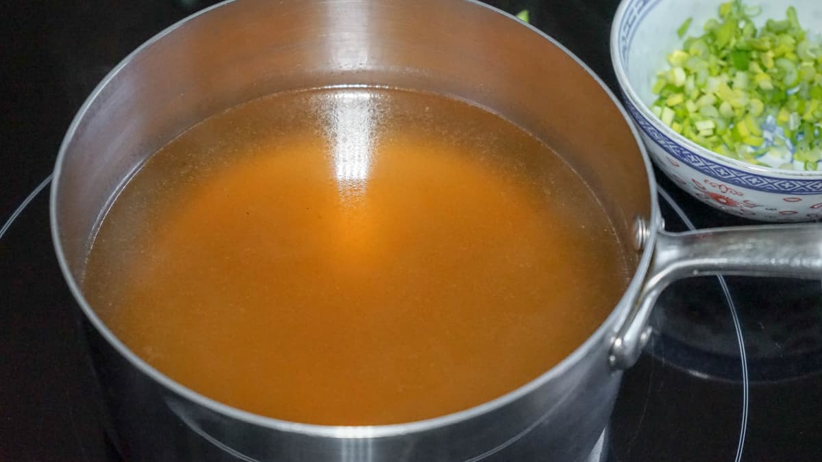 Préparer un consommé