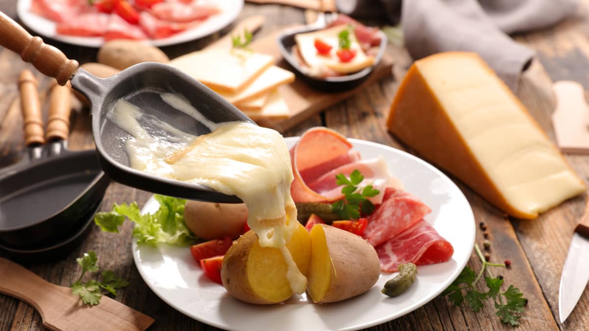 Assiette de raclette