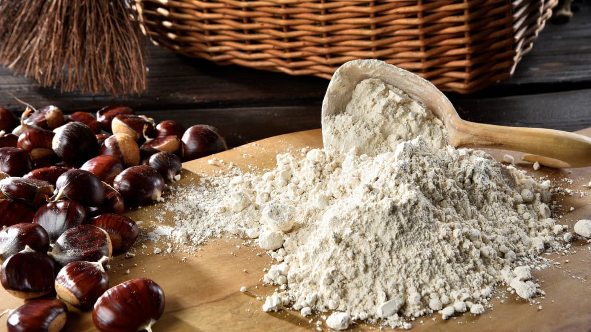 Farine et châtaignes