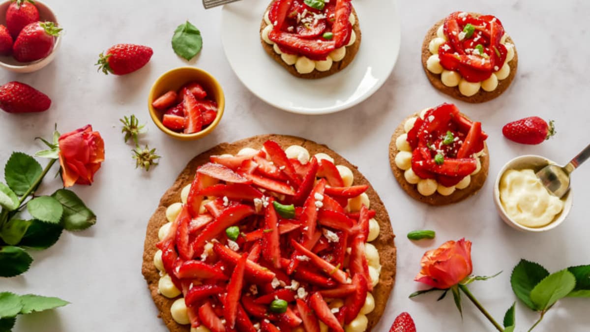 Tarte aux fraises