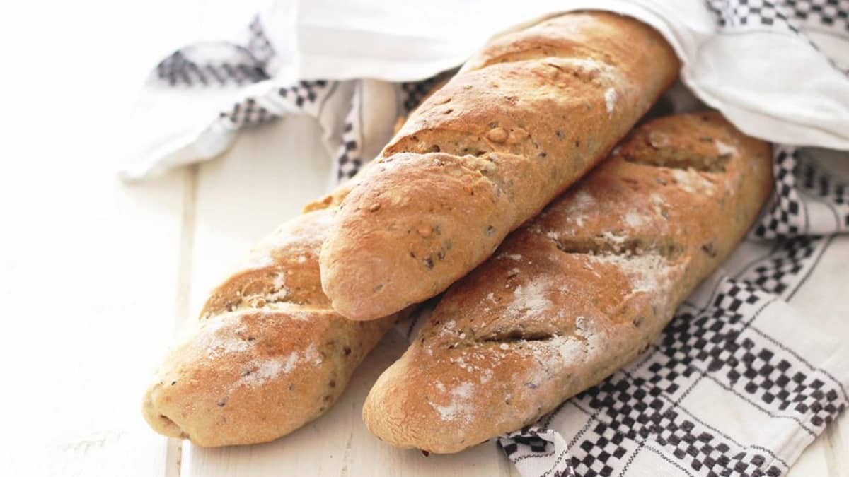 Baguettes aux céréales
