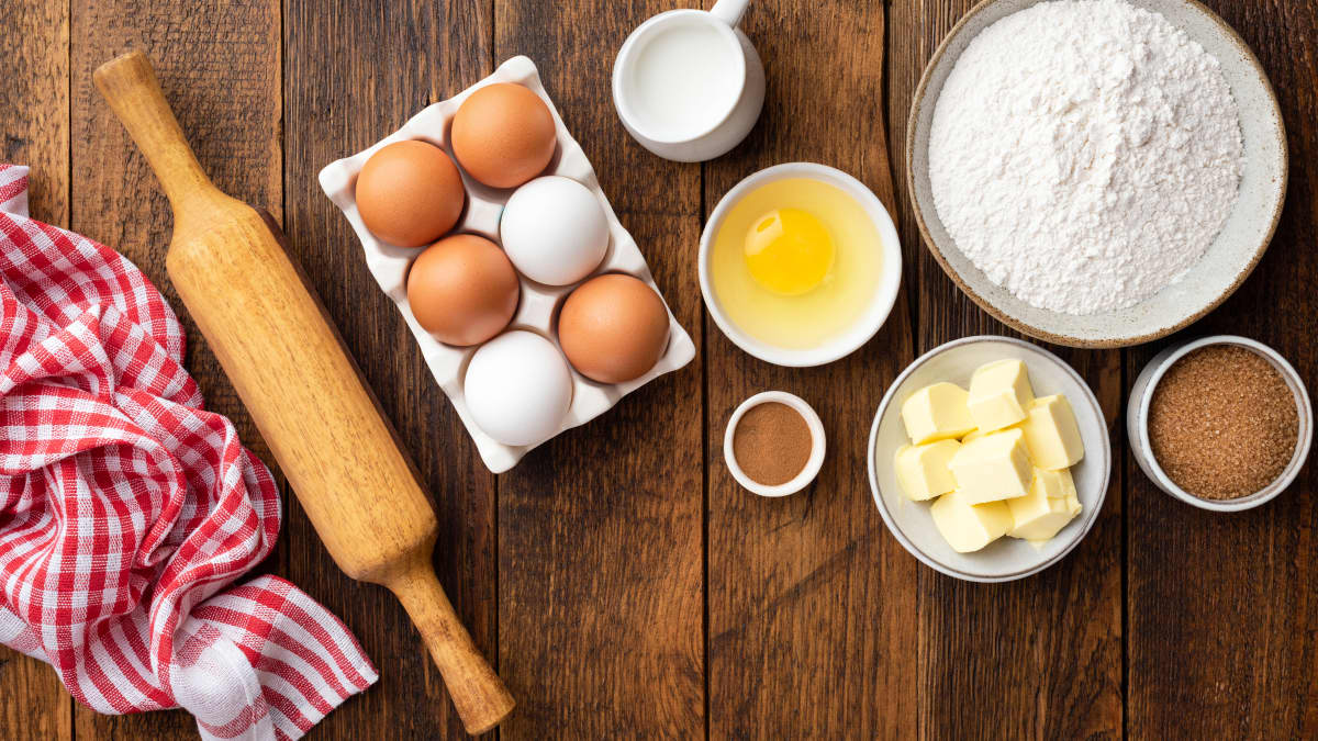 Ingrédients de pâtisserie