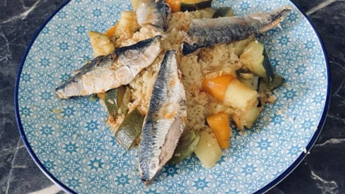 Couscous aux sardines
