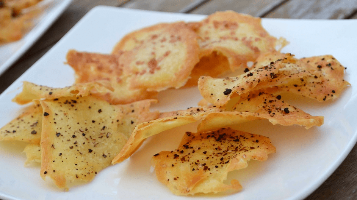 Chips de blancs d'oeufs aux épices