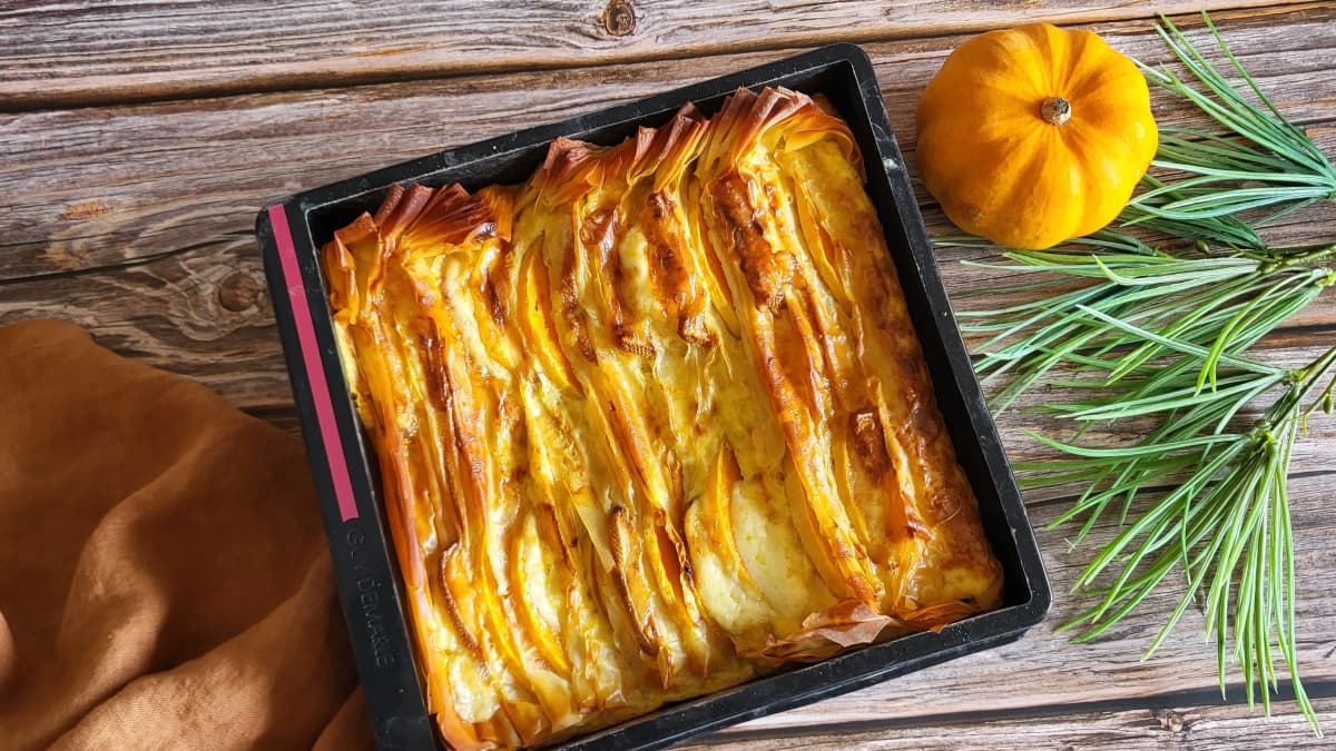 Crinkle butternut et raclette