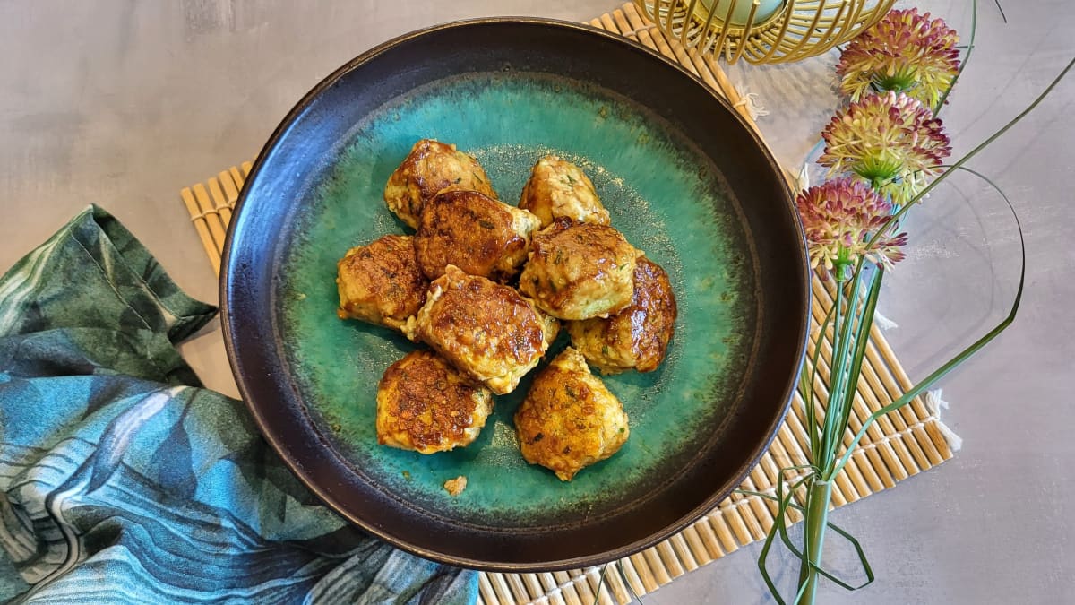 Boulettes de poisson yakitori