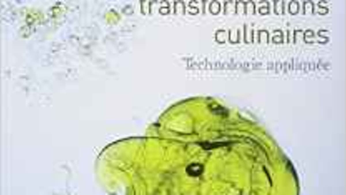 Analyse des phénomènes et transformations culinaires du CAP au BTS