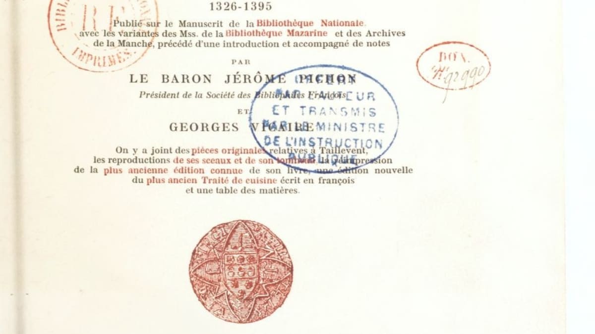 Taillevent (Guillaume Tirel)