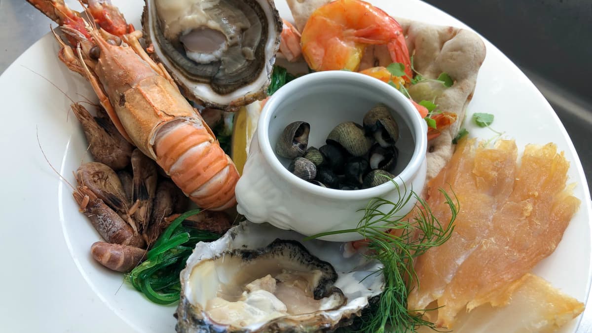 Proportions et grammages des fruits de mer