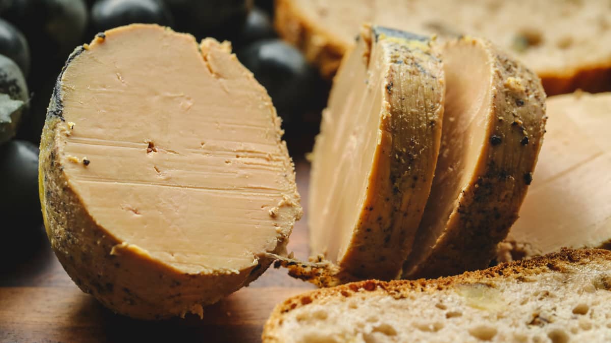 Ballotine de foie gras maison