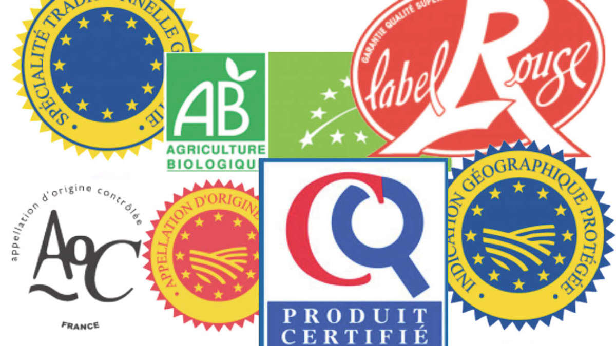 Les labels alimentaires - Signes officiels de qualité