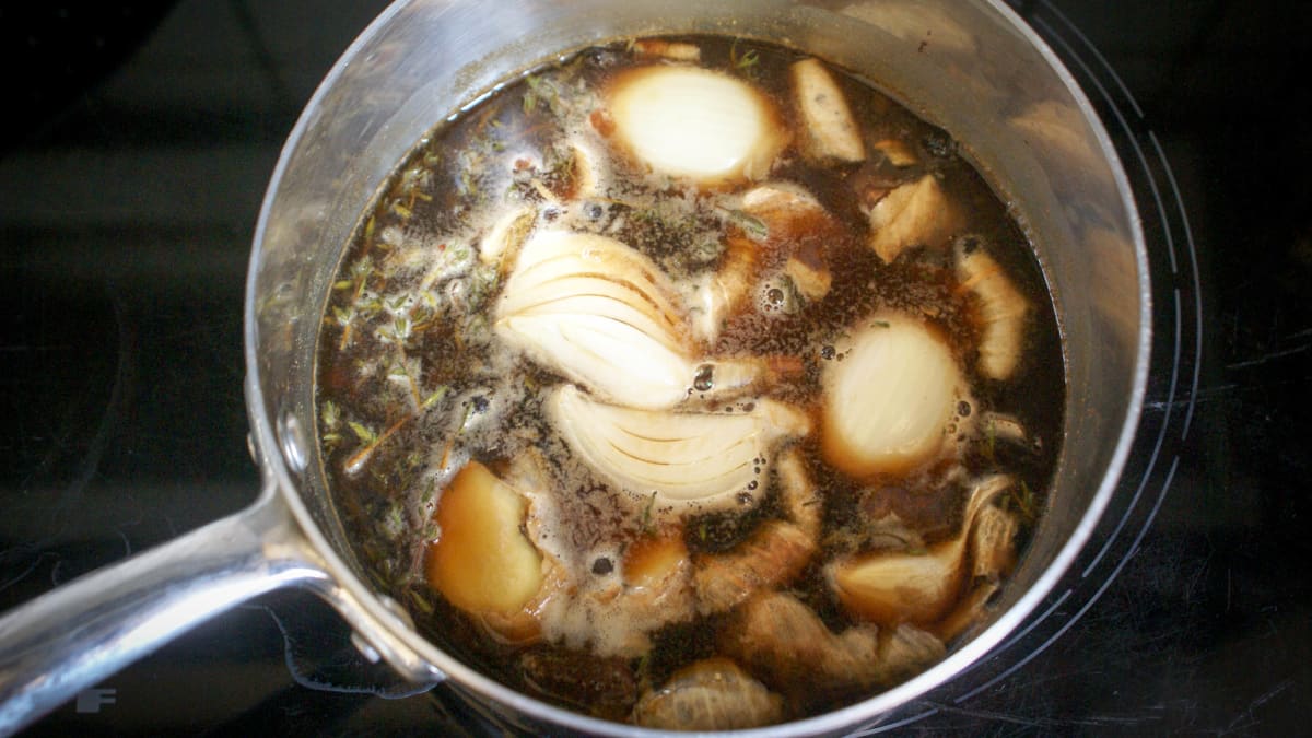 Fonds dans une russe