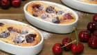 Mini clafoutis aux cerises