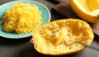 Courge spaghetti après cuisson