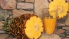 Jus d'ananas frais