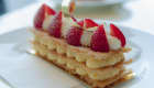 Mille feuille au crème diplomate