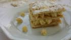 Mille feuille crème chiboust 