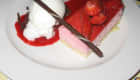 Bavarois mousse de fraises