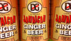 Bouteilles de ginger beer