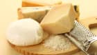 Différents fromages italiens