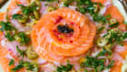 Carpaccio de saumon