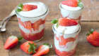 Verrines de tiramisu aux fraises