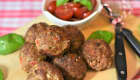 Boulettes de viande au basilic