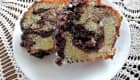 Tranches de cake marbré au chocolat