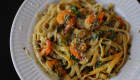 Tagliatelle aux crevettes