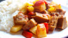 Curry de tomates et seitan