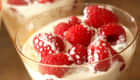 Parfait aux framboises