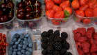 Assortiment de fruits rouges