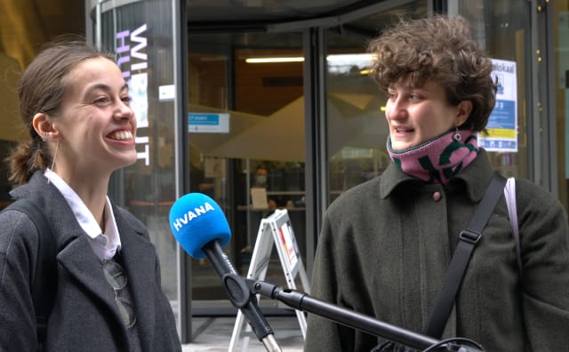 Stemmen op de HvA: ‘ik ga voor een jong persoon’