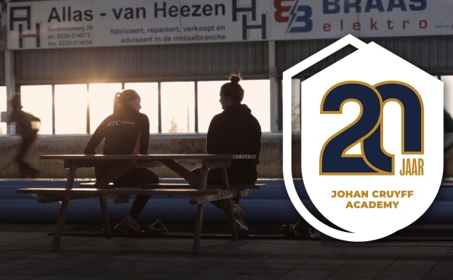 Twintig jaar Johan Cruyff Academy: oud-topsporter Laura van Velzen