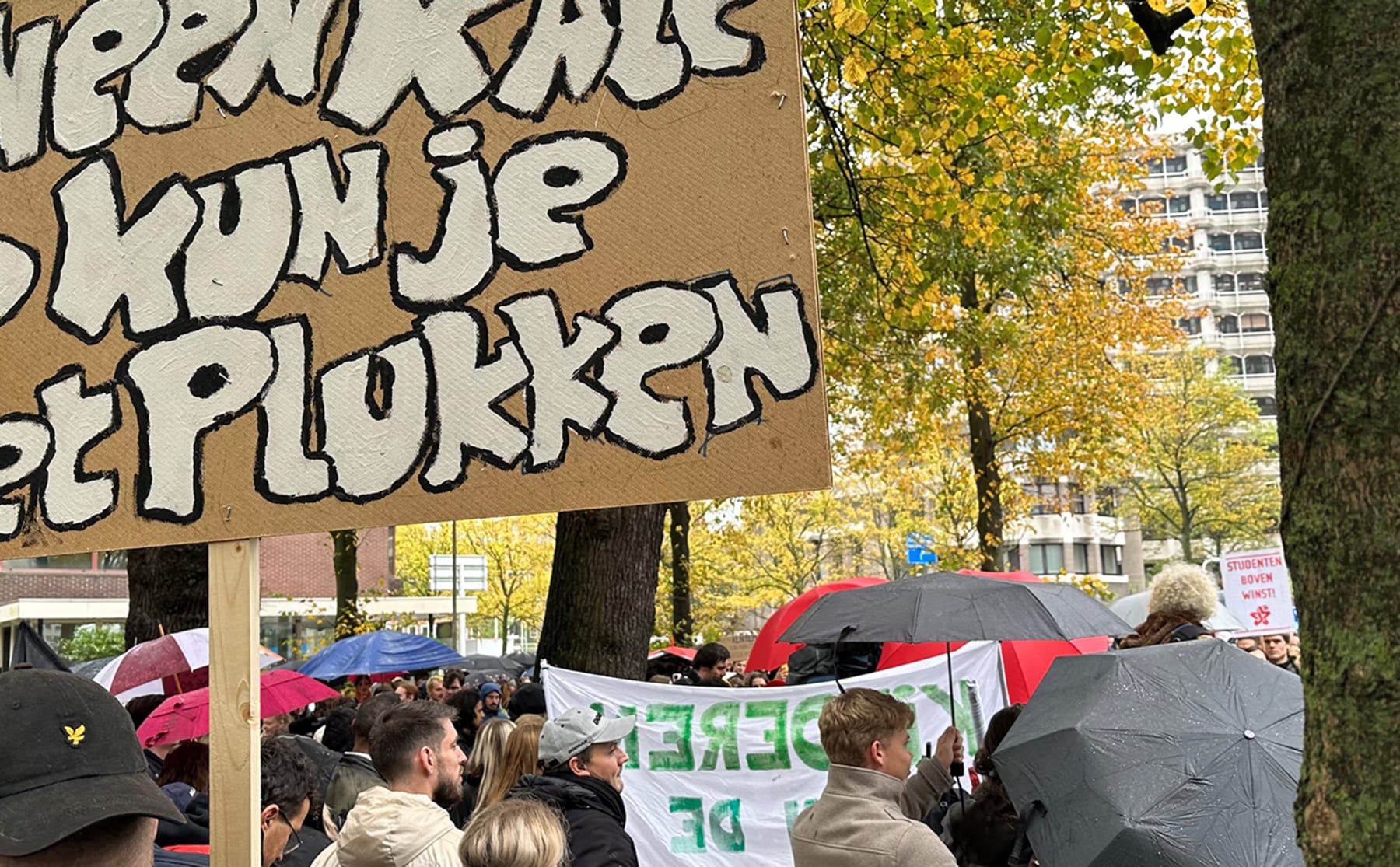 Nieuwtje: Landelijke studentenvakbond zaterdag in actie tegen de langstudeerboete