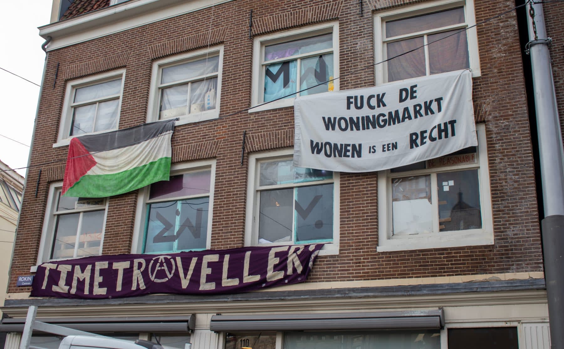 De student als kraker: ‘Ik neem het heft in eigen hand’