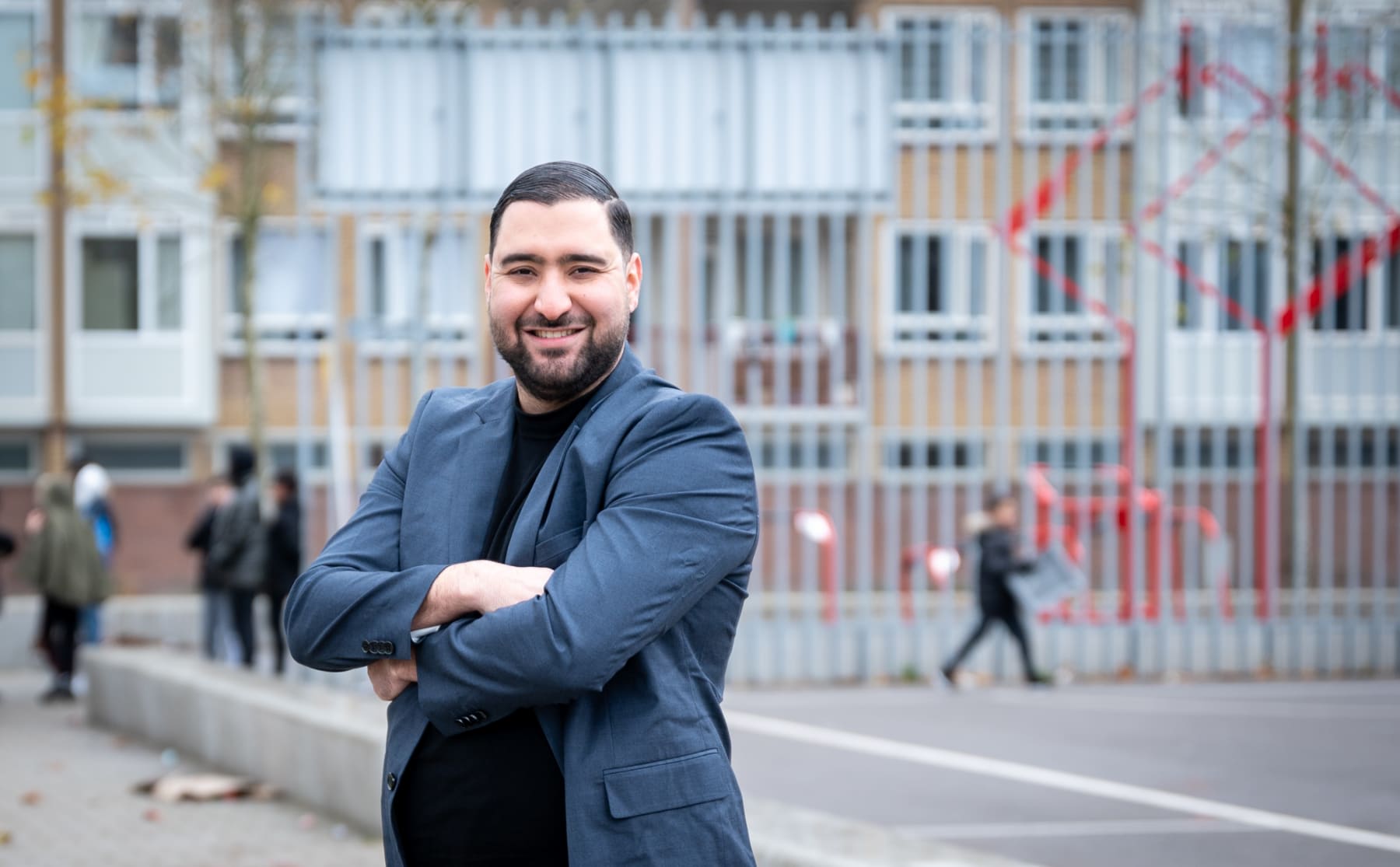 Armoede is ook op de HvA te zien en te horen, merkt Abdelhamid Idrissi